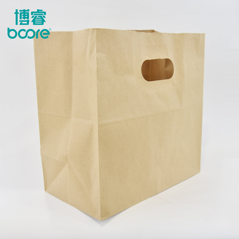 D-Cut Kraft Paper Bag